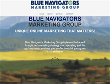 Tablet Screenshot of bluenavigators.com